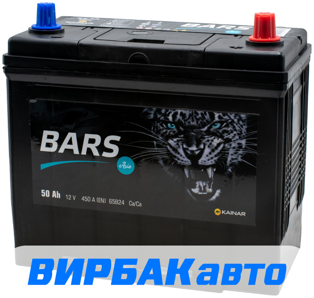 Аккумулятор BARS Asia 50 Ач 450 А обратная полярность