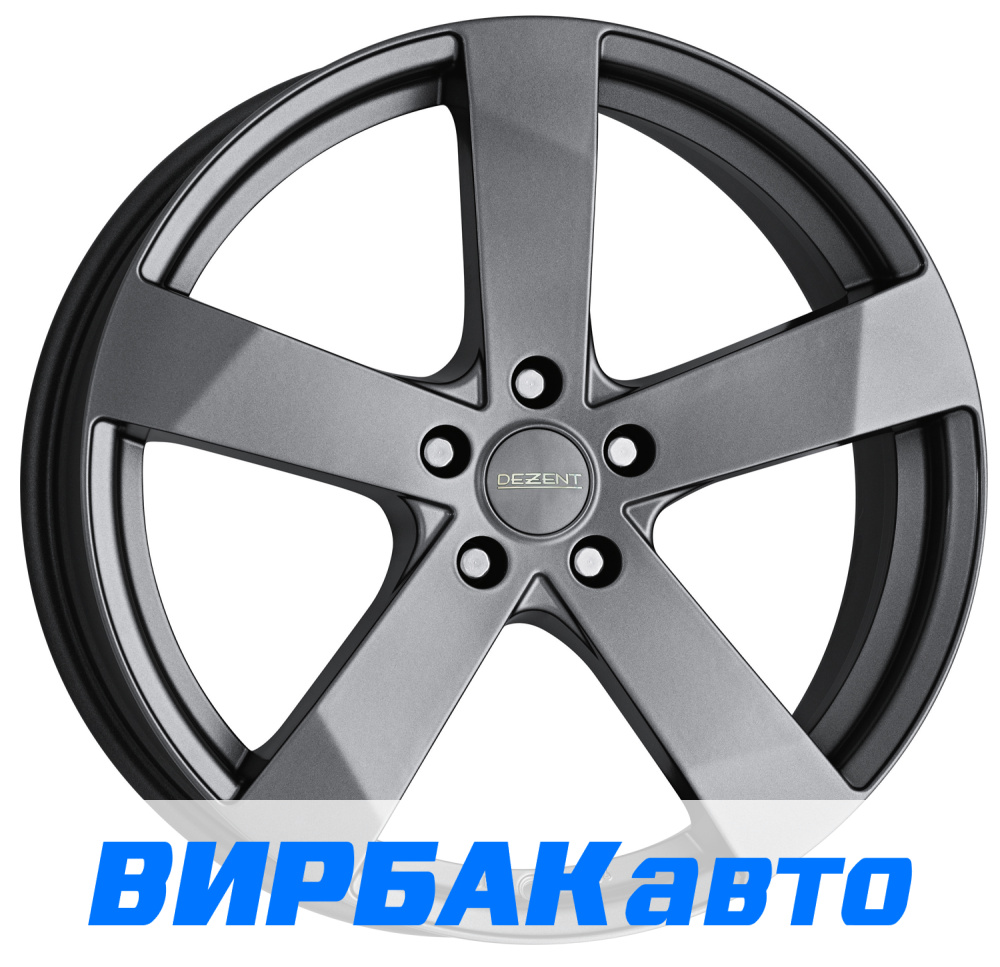 Диски литые Dezent TD graphite 17