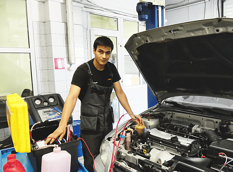 Замена жидкости ГУР