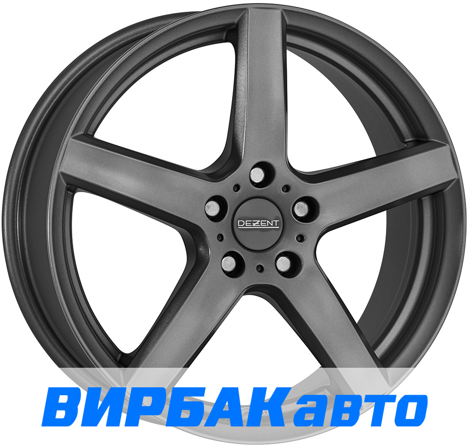 Диски литые Dezent TY graphite 15