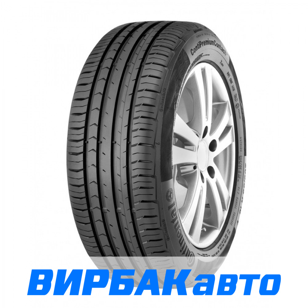 Летние шины CONTINENTAL ContiPremiumContact 5 195/55R16 87T, 2017 г.