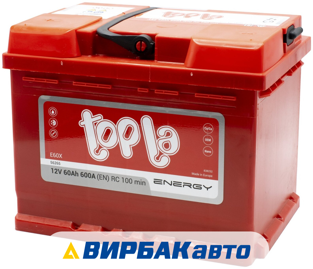 Topla energy 60 ач обратная полярность. Topla Energy (56265) 60 Ач 600 а прямая полярность. Аккумулятор topla Energy 60 Ач прямая полярность. АКБ 60ач 600. Топла аккумулятор прямая полярность 60.